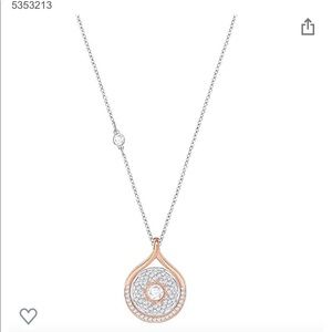 Swarovski HUMANIST LOTUS Flower Necklace - 5353213